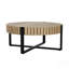 Table basse ronde, table basse cylindrique Handcraft