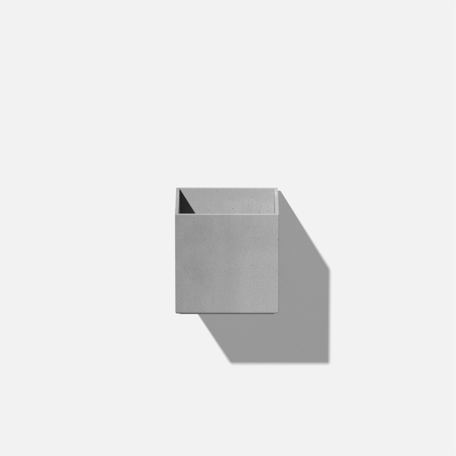 Geo Series 5" Wall Planter, Gray, Set Of 1