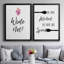 «Wine Not» - ensemble de 2 reproductions d'art sur toile encadrées-937773561-937773563