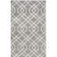 Tapis géométrique en laine touffeté à la main à motif lococo Thornbury Performance-805778301