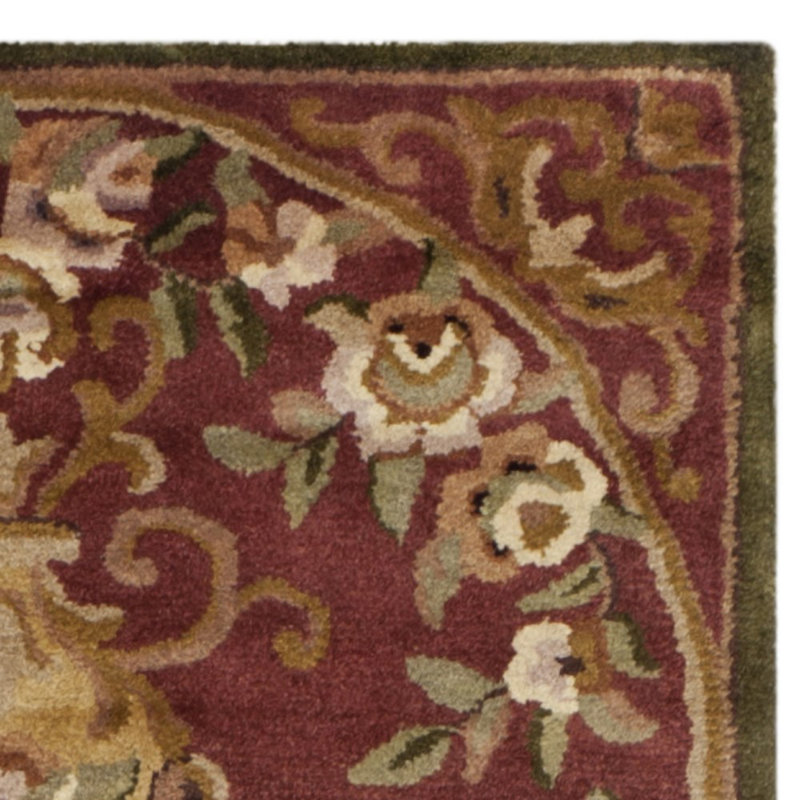 Evelyn Hand Tufted Wool Floral Rug