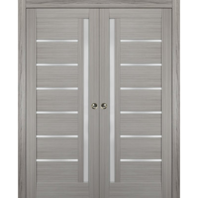 Portes de placard coulissantes en bois manufacturé Quadro