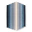 Atlantis Hand Tufted Wool Ombre Area Rug in Navy/Blue/Ivory-75498620