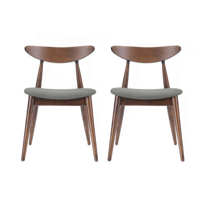 Modern Simple Wooden Dining Chair,Set Of 2