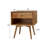 Akshan Mid-Century Modern 1-Drawer Solid Wood Nightstands-215746901