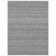 Mantra Rectangle Chevron Area Rug in Grey