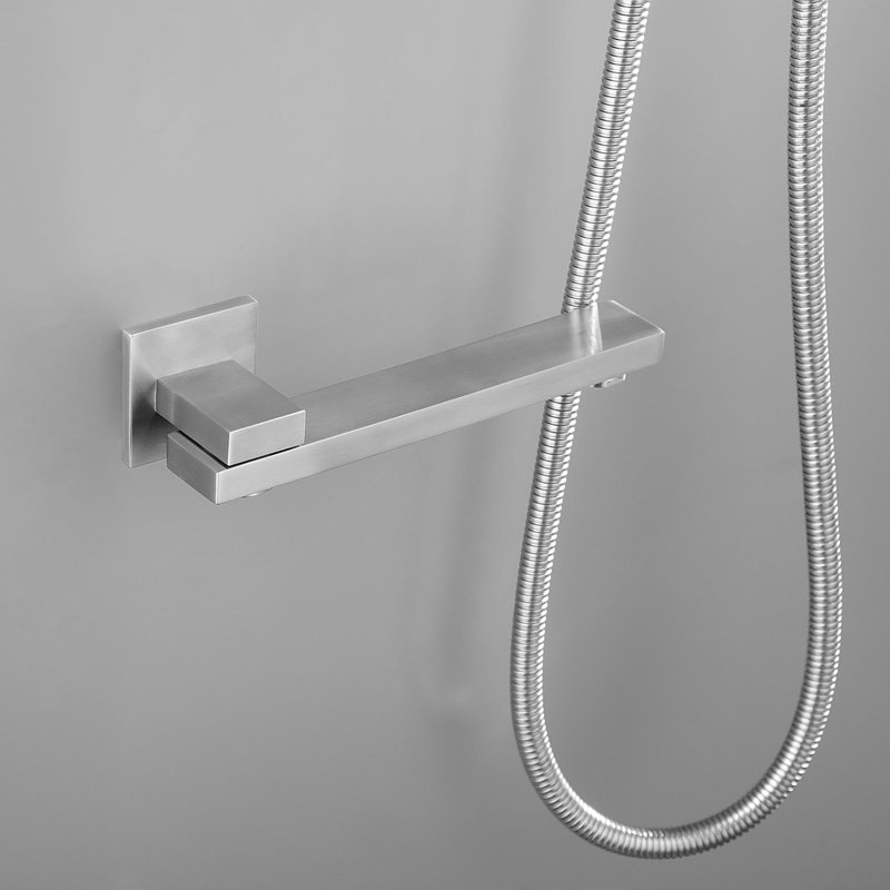 Shower Head System Ceiling Mounted Shower, Brushed Nickel