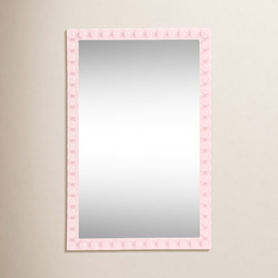 Varsha Rectangle  Glossy Nickle Mirror