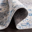 Tapis oriental blanc et bleu royal Harty-118550679