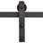 Modern Classic Panelled White Primed Composite Mdf Barn Door Slab With Hardware Kit-60837100-60164087