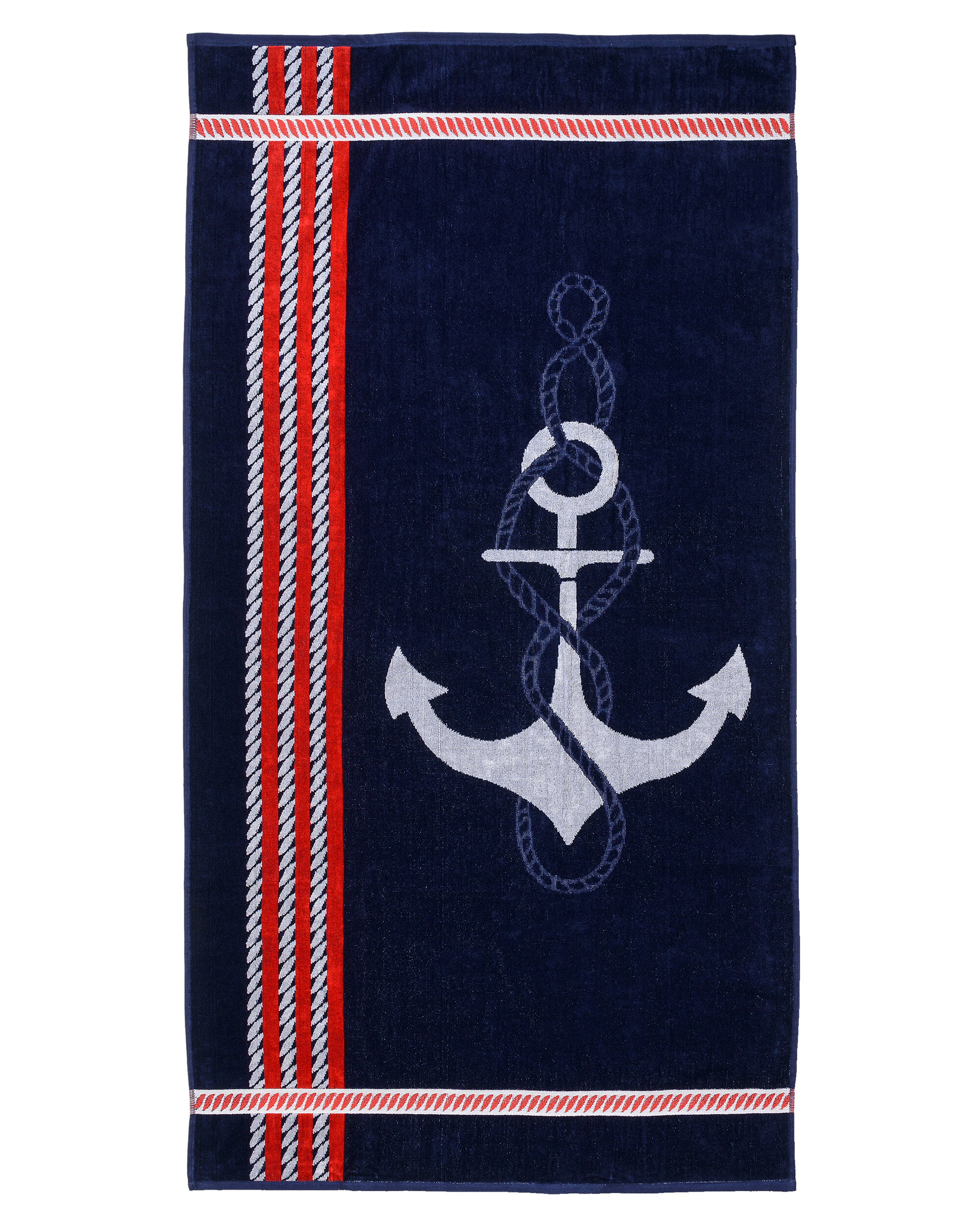 Beach Ocean themed bath Towels, anchor, bath towels, hand towel, anchor,  towel, nautical, beach, beach decor, beach bath towel