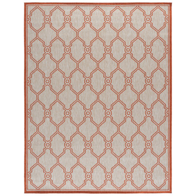 Oberbeck Performance Geometric Indoor/Outdoor Area Rug