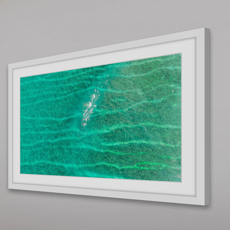 Hassan Ishan - Single Picture Frame Painting, 41cm H x 61cm W x 3.81cm D
