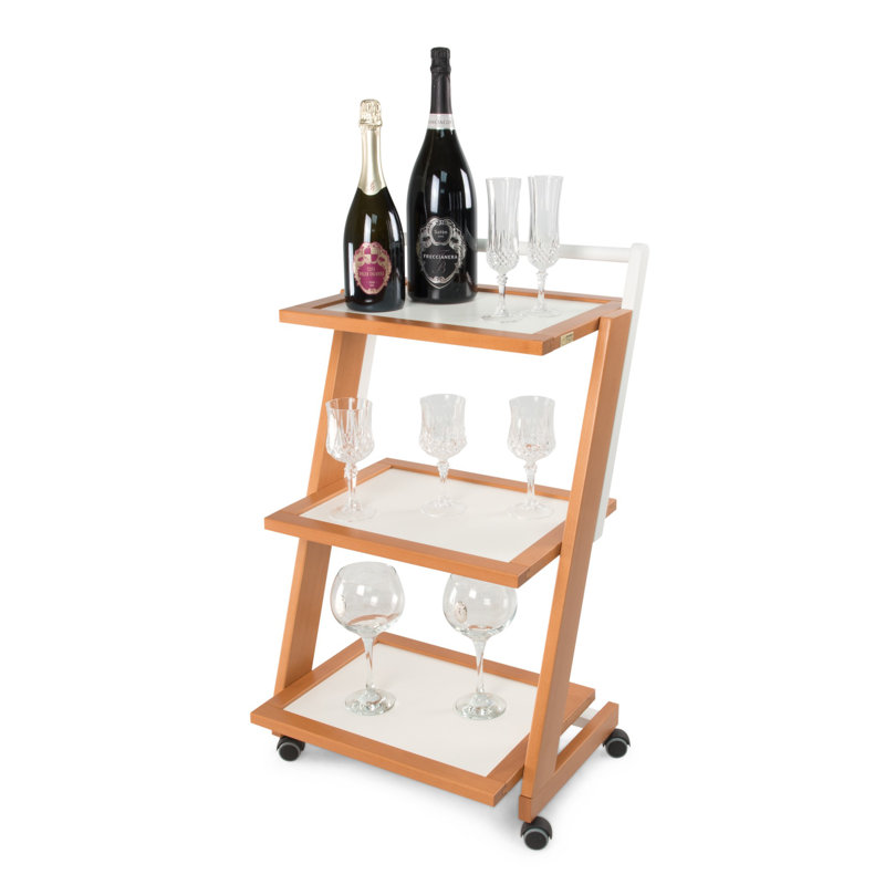 Boyce Solid Wood Bar Cart