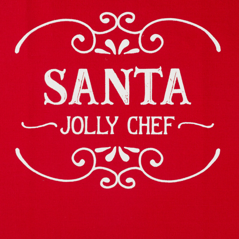 Tablier de cuisine santa chef