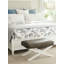 Avondale Vaughan Leather Ottoman