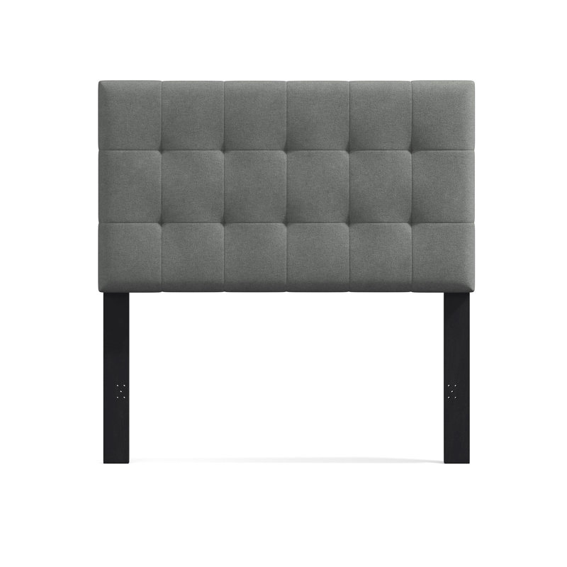 Saltz Upholstered Headboard, Twin, Stone
