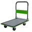 Heavy Duty 660Lbs Flatbed Cart With 360° Swivel Wheels - Foldable Green Platform Hand Truck For Warehouse Loading & Storage-119713003