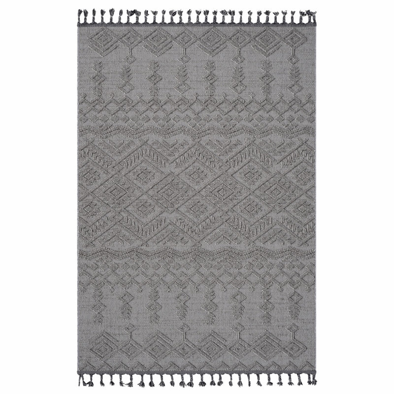 Machine-Woven Area Rug, Traditional Rug For Indoor And Outdoor, Rectangle 4' x 6'2"