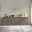 Buffet cannelé moderne à 2 portes et 3 tiroirs l 54,7 po avec tablettes réglables-1305847114-1283525477