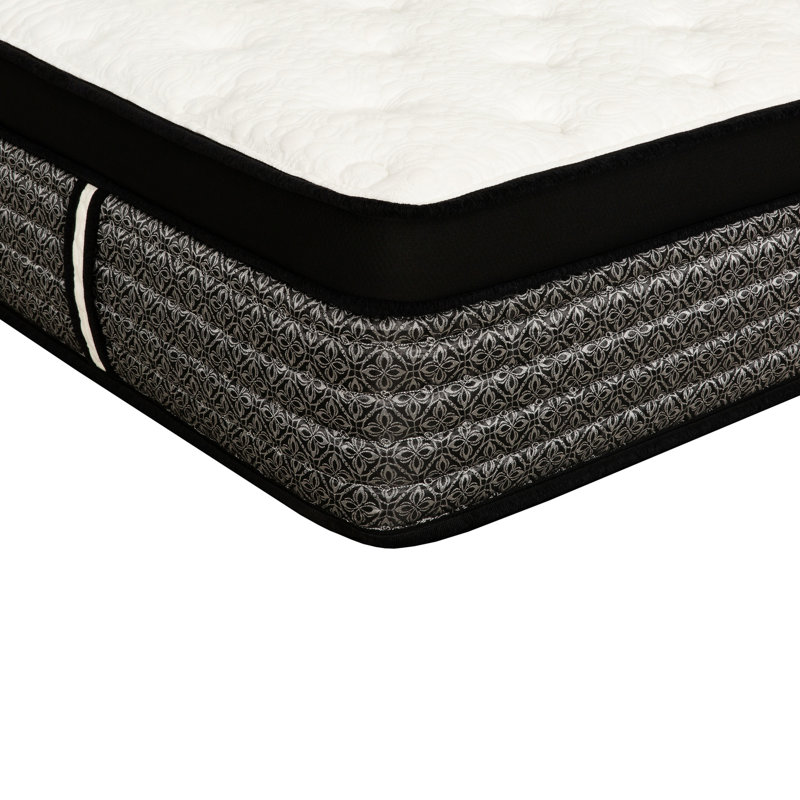 Matelas en mousse viscoélastique gélifiée 16 po, grand, avec ressorts ensachés et pour un sommeil paisible
