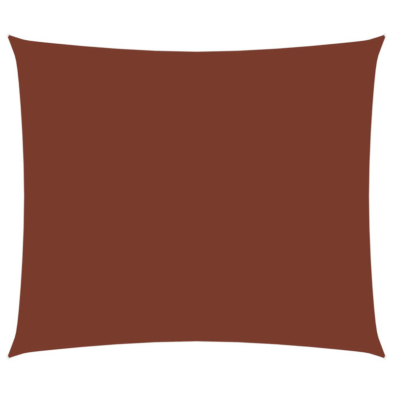 Angelicia A21/*4m x 6m Rectangular Shade Sail, Terracotta