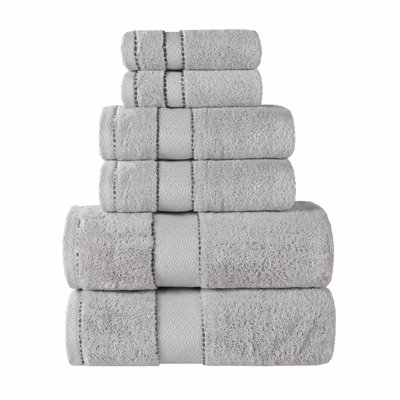 Niles 6-Piece Giza Cotton Towel Set