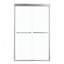 Cabine de douche coulissante demi-cadre l 48 po x H 76 po-111798368