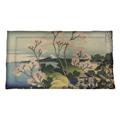 Katsushika Hokusai Floral Bedding Set