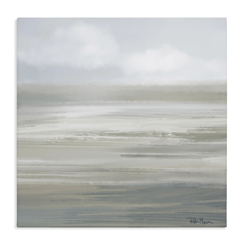 Toile de paysage en milieu d'après-midi, design par Robin Maria, H 24 po x l 24 po