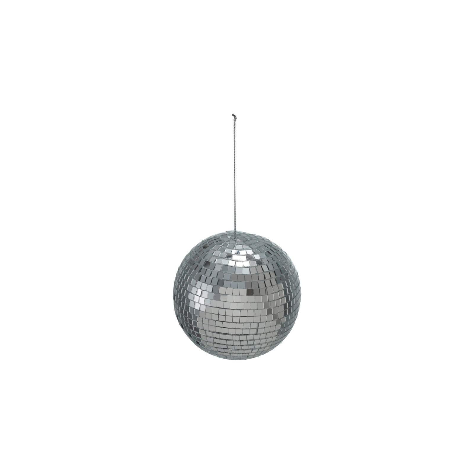 Glass Bauble, 4" H x 4" W x 4" D