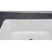 51" Streamline Soaking Freestanding Tub and Tray With Internal Drain-101687111