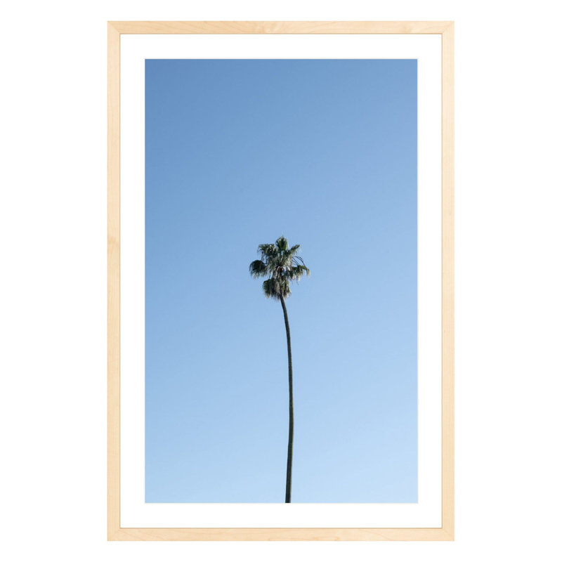 Plants & Flowers Print, Oak, 42" H x 28" W x 2.25" D