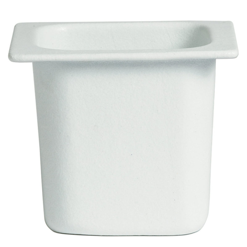 GET Bugambilia 2.1 Quart Food Pan, 6.89" x 6.3", White