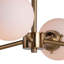 Plafonnier semi-encastré 6 lumières 20 po Coverton