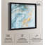 «Precious Flow Shadowbox Print», art abstrait bleu par Art Remedy-115120913-115120919
