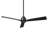52" Smart Home Compatible 3 Blade Smart Ceiling Fan with Remote-48461463-48461461