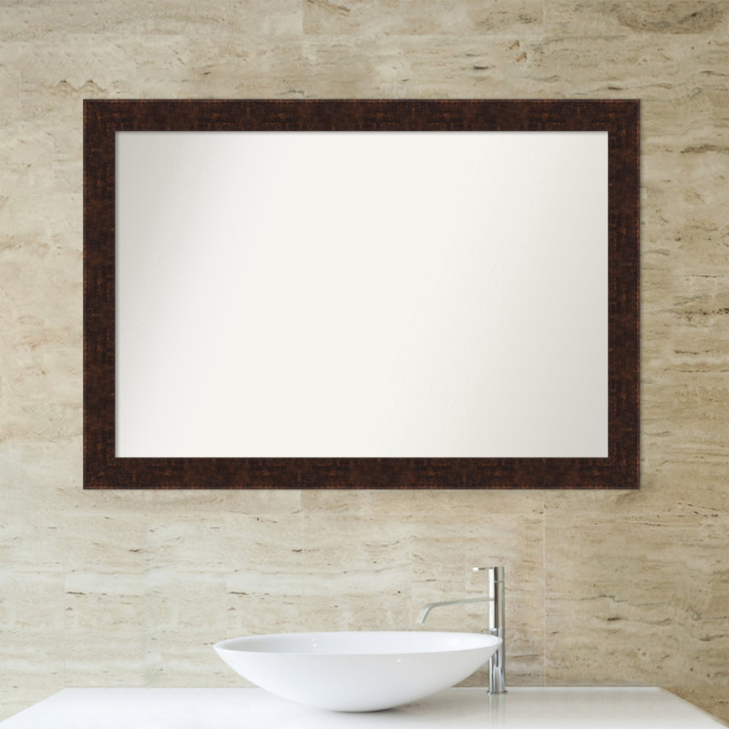 Miroir de salle de bain mural William, 28 po x 40 po