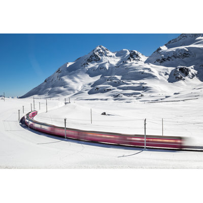 Bernina Express Train par Fedevpoto - Photographie sur toile tendue