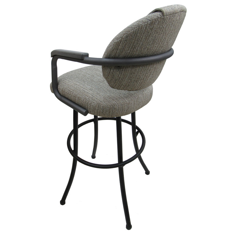 Comptoir pivotant, tabouret de bar et très grand tabouret Kolarik, Très haute (assise de 34 po de hauteur), Gris