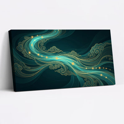 Ensemble de 1 tableau sur toile Wave Light