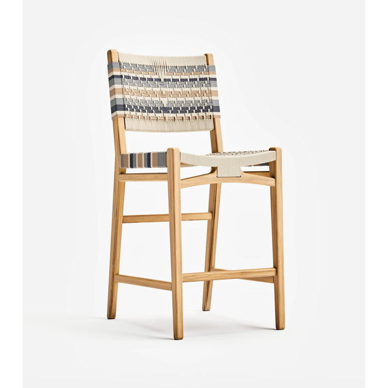 Chontales avec dossier, Tabouret de comptoir (siège d'une hauteur de 24 p, Équilibre naturel