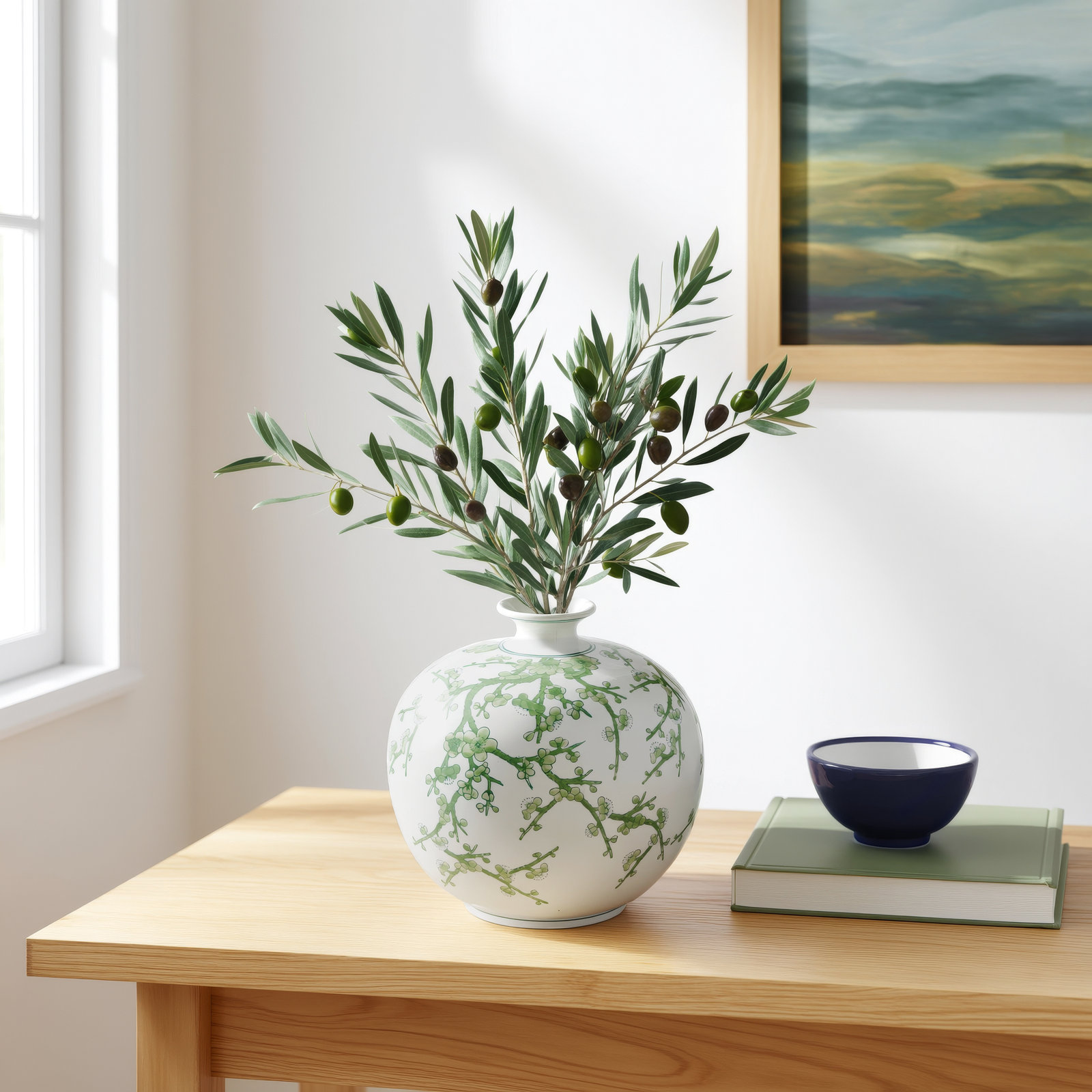 Erlene 12'' Handmade Porcelain Table Vase