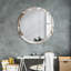 Huldar Glass Flat Wall Mirror
