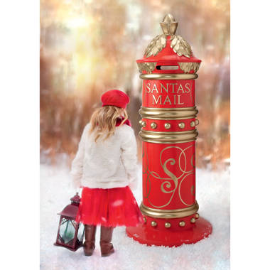 Zaer Ltd. International Santa's Mail Christmas Mailbox