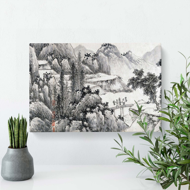 Landscape Vol.2 by Shen Zhou - Wrapped Canvas, 40cm H x 60cm W x 3cm D