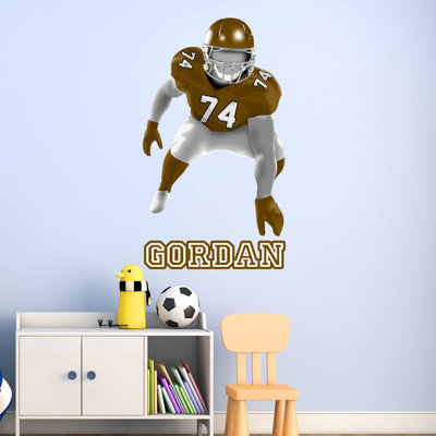 Text & Numbers Non-Wall Damaging Wall Decal