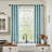 Grommet Room Darkening Linen Textured Curtain-607110989-607110984