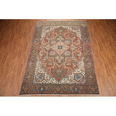 Tapis à teinture végétale 8 x 11