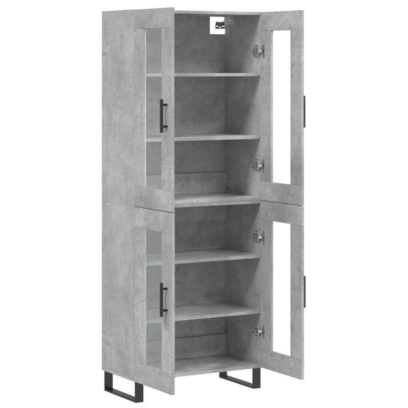 69.5cm Sideboard, Concrete Grey